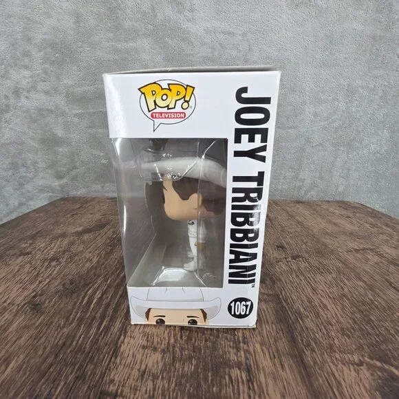 Funko Pop Television Friends Joey Tribbiani White Cowboy Vinyl Figure 1037 Boxed - Picture 2 of 10